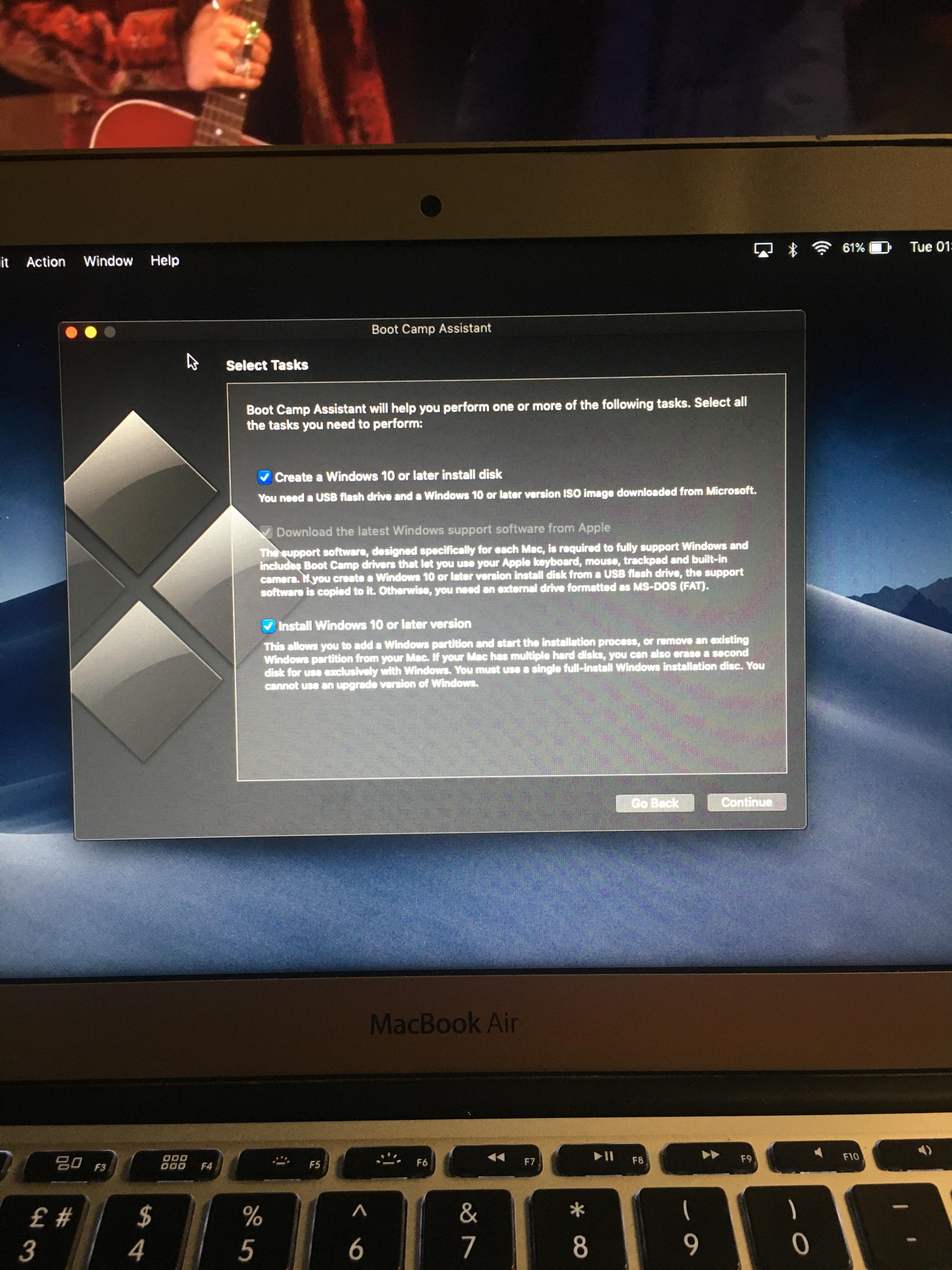 boot camp mac for windows 7